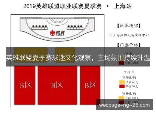 英雄联盟夏季赛球迷文化观察，主场氛围持续升温